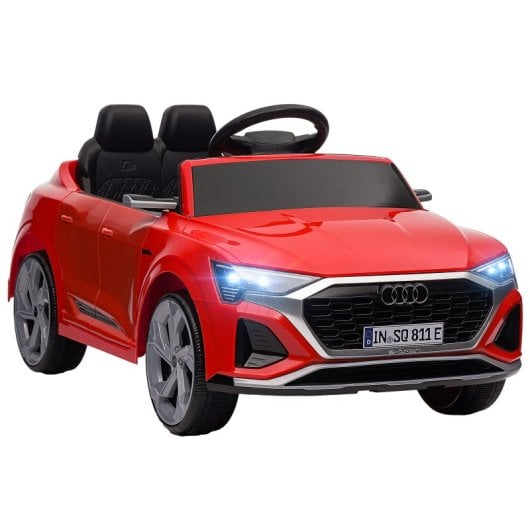 Aiyaplay Coche Eléctrico Para Niños De +3 Años Audi Q8 Etron Sportback Rojo