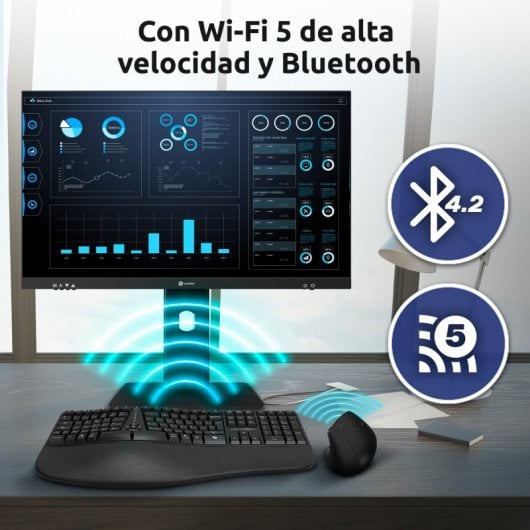 All in one Alurin Flow AIO i5-12400//16GB/1TB SSD/24" + Windows 11 Pro