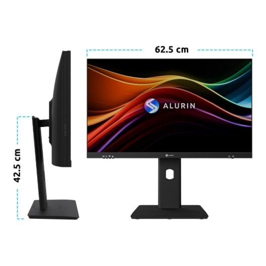 All in one Alurin Flow AIO i5-12400//16GB/1TB SSD/24" + Windows 11 Pro