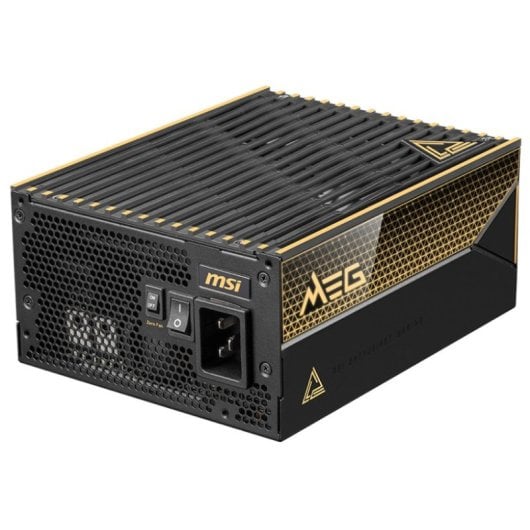 MSI MEG Ai1600T PCIE5 ATX 3.1 PCIe 5.1 1600W 80 Plus Titanium Modular