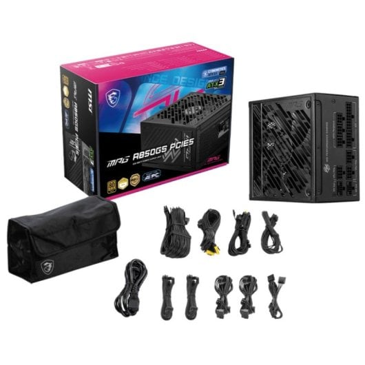 MSI MPG A850GS PCIE5 ATX 3.1 PCIe 5.1 850W 80 Plus Gold Modular
