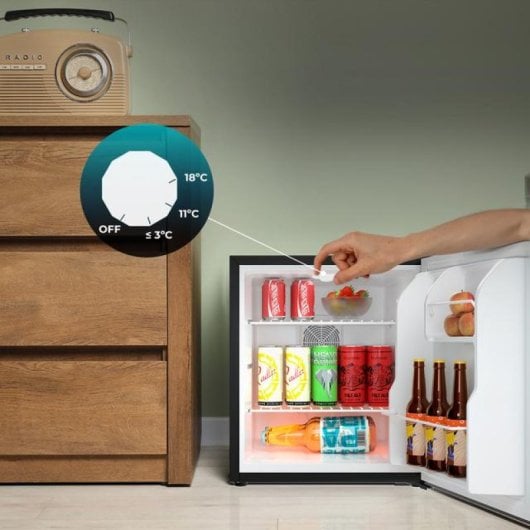 Cecotec Bolero Coolmarket Bc Sd 47 Mini Frigorífico 47L E Negro