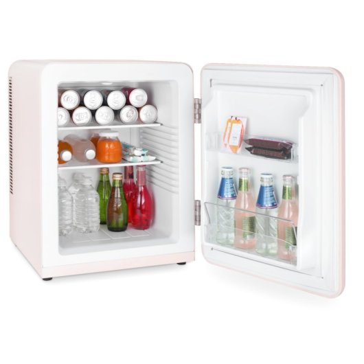 HKoenig Toad6 Vintage Mini Bar 31L Ajustável 6-15ºC 24dB Rosa