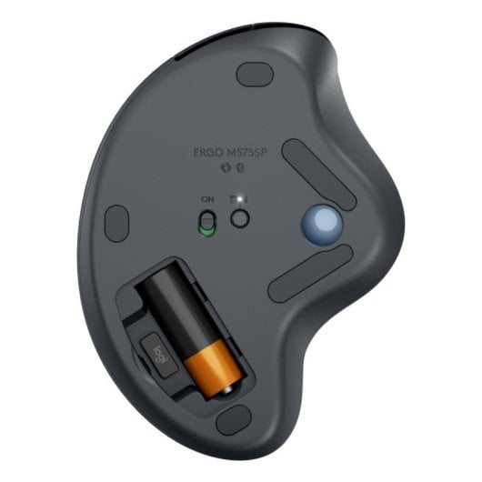 Souris sans fil Logitech Ergo M575S noire