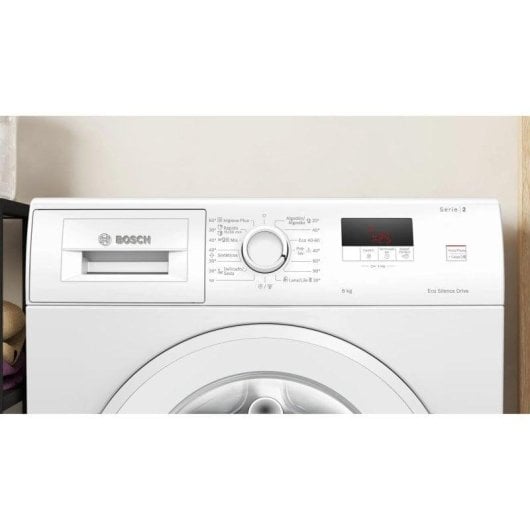 Máquina de Lavar Roupa Bosch Serie 2 WGE03200EP 8 kg 1200rpm A Branco EcoSilence Drive