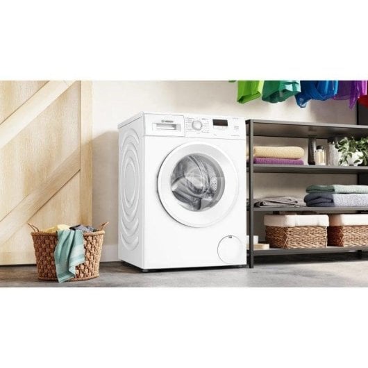Máquina de Lavar Roupa Bosch Serie 2 WGE03200EP 8 kg 1200rpm A Branco EcoSilence Drive