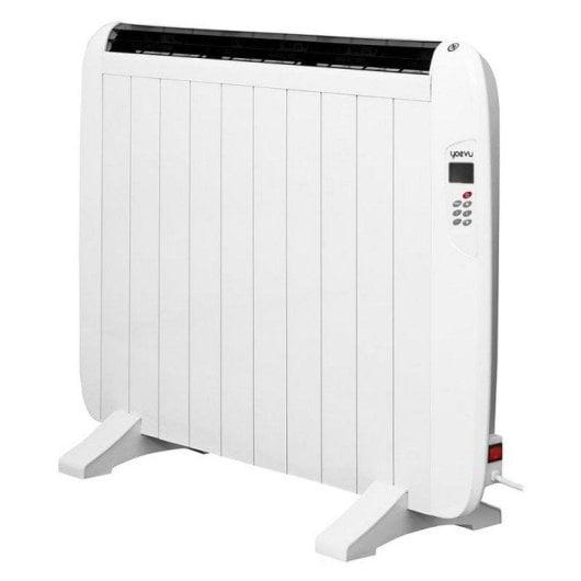 Yoevu Radiador Eléctrico Bajo Consumo 10 Elementos 1500W de Pared o Pie