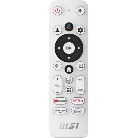 MSI Modern MD272UPSW Smart 27" LED IPS UltraHD 4K com Altifalantes, Altura Ajustável, Google TV e USB-C