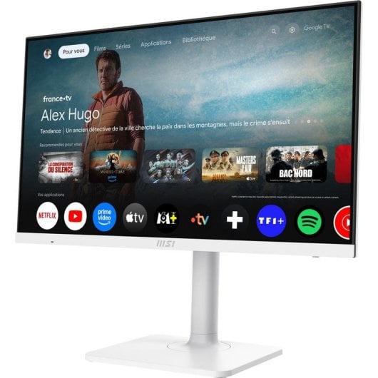 Monitor MSI Modern MD272UPSW 27" UltraHD 4K 60Hz IPS Smart Wi-Fi USB-C Bianca
