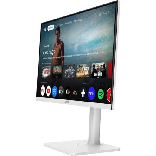 Monitor MSI Modern MD272UPSW 27" UltraHD 4K 60Hz IPS Smart Wi-Fi USB-C Bianca