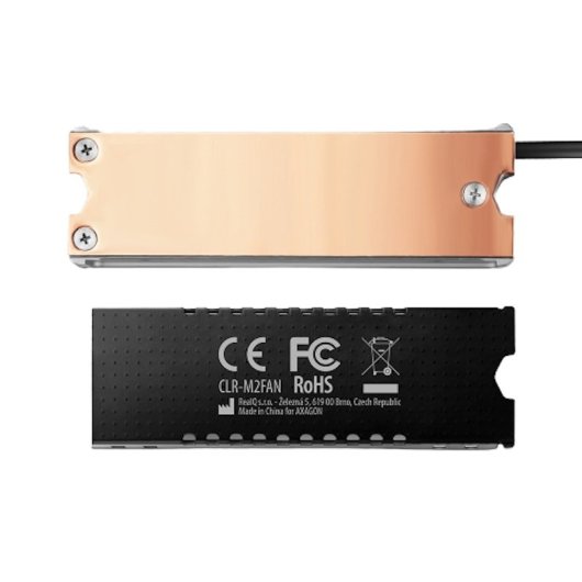 Dissipateur thermique Axagon Clr-m2fan pour SSD M.2 2280