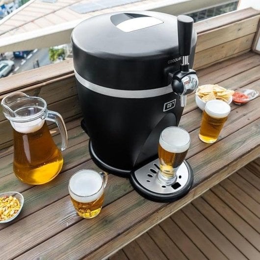 Dispensador de cerveza Cecotec BeerFlow 5000 5L refrigeración LED 60W