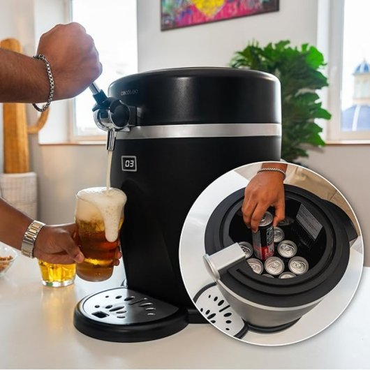 Cecotec Beerflow 5000 Dispensador de Cerveza 3/6ºC