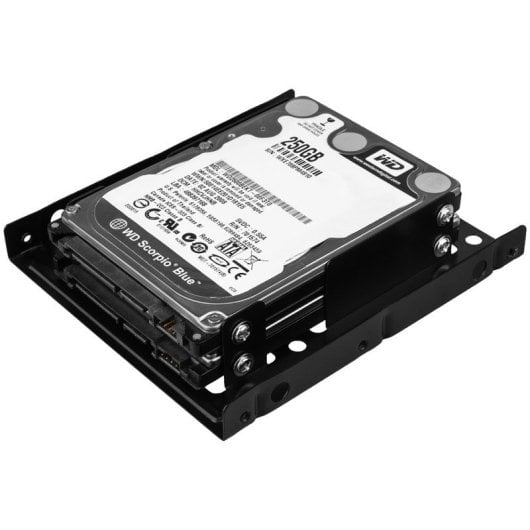 Axagon Rhd-225 Dual 2,5" HDD-Adapter für 3,5" Schwarz