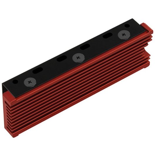 Axagon Clr-m2 Passiver Kühlkörper für M.2 2280 SSD Rot