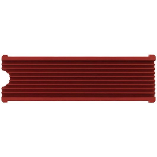 Axagon Clr-m2 Passiver Kühlkörper für M.2 2280 SSD Rot