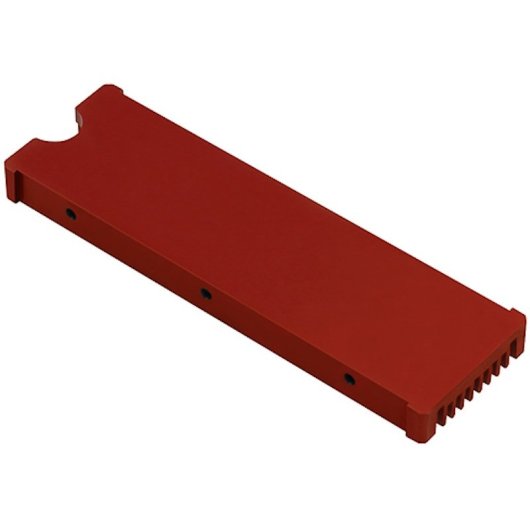 Axagon Clr-m2 Passiver Kühlkörper für M.2 2280 SSD Rot