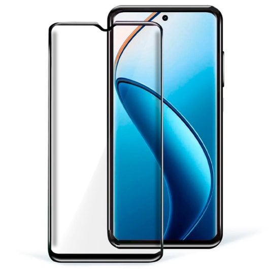 Cool Protector de Pantalla Cristal Templado Curvo para Realme 12 Pro 5G / 12 Pro Plus 5G