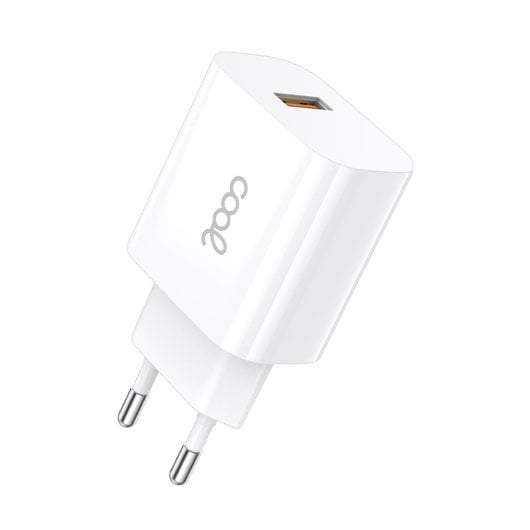Cool Charger Netzwerkadapter Universal 1xUSB 12W 5V 2.4A Weiß