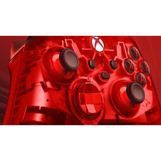 Manette de jeu sans fil Microsoft Xbox Pulse Cipher Special Edition Rouge