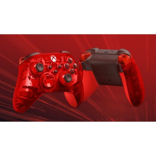 Manette de jeu sans fil Microsoft Xbox Pulse Cipher Special Edition Rouge