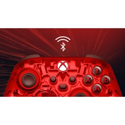 Manette de jeu sans fil Microsoft Xbox Pulse Cipher Special Edition Rouge