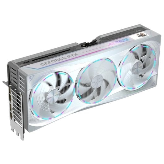 Carte graphique Gigabyte GeForce RTX 5090 AORUS MASTER ICE 32 Go GDDR7 Reflex 2 RTX AI DLSS4