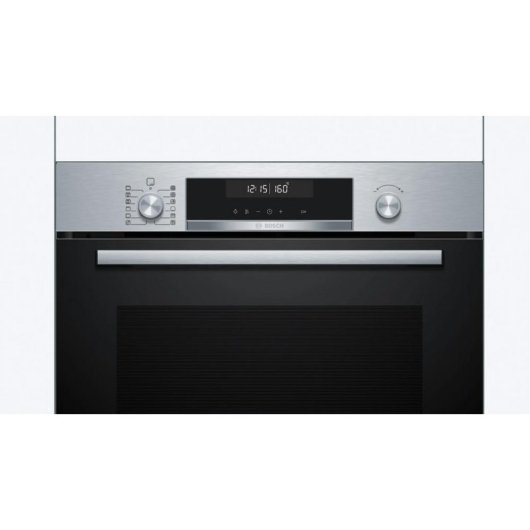 Forno Multifunções Bosch Serie 6 HBG578ES3 Pirolítico 71L 60cm Inox LCD