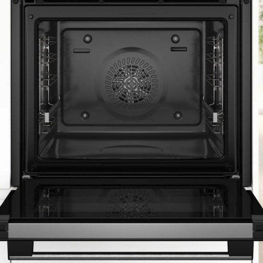Horno Multifunción Bosch Serie 6 HBG578ES3 71L 60cm Pirolítico A+ Programas Automáticos Acero Inoxidable Negro