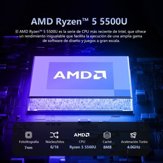 Vanwin Ns215r-rtt AMD Ryzen 5 5500U/16GB/512GB SSD/15.6"