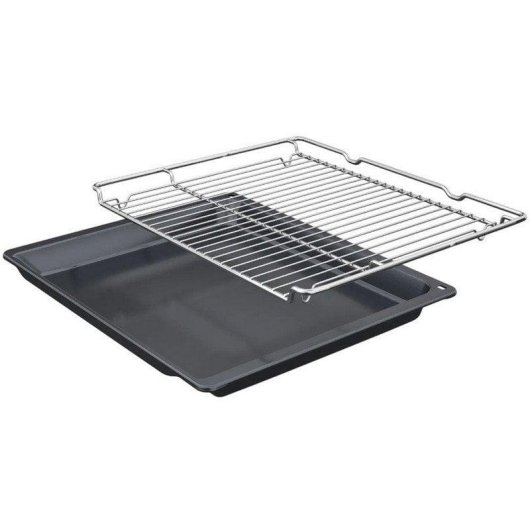 Forno Multifunções Bosch Serie 4 HBA514ES3 Hidrolítico 71L 60cm Grill Inox