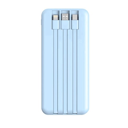 Vanwin Cdb-az Power Bank 20000 mAh USB-C/USB-A Micro Cable Pantalla LED Azul