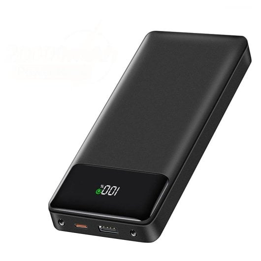 Vanwin Cdb-az Power Bank 20000 mAh USB-C/USB-A Micro Cable Pantalla LED Negro