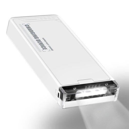 Vanwin Cdb-at Power Bank 50000 mAh USB-C/USB-A con Luz LED Branco