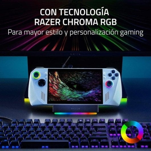 Estación dock Razer Handheld Dock Chroma 6 en 1 RGB USB-C 100W HDMI Ethernet