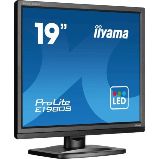 iiyama ProLite E1980S-B1 19" LED TN HD Ready 75Hz Altavoces Altura Ajustable