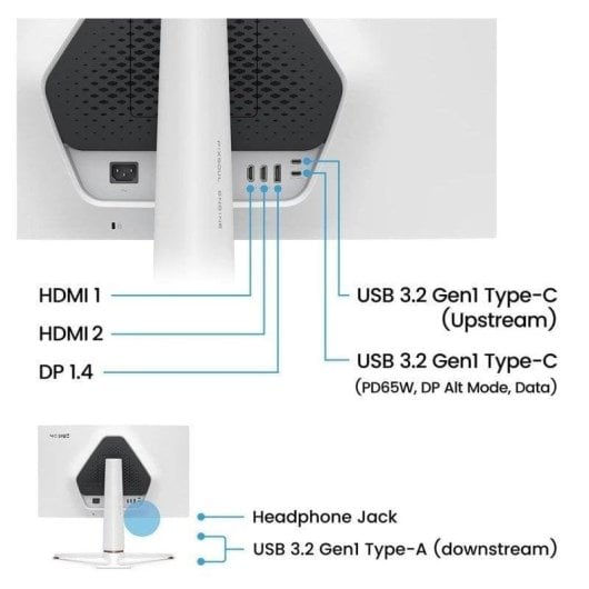Monitor BenQ MOBIUZ EX271Q 27" QHD 180Hz IPS FreeSync Premium USB-C 1ms