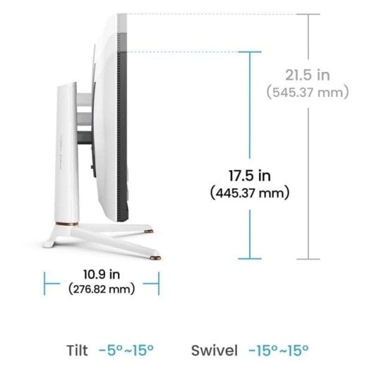 Écran PC BenQ MOBIUZ EX271Q 27" QHD 180Hz IPS FreeSync Premium HDR400 USB-C