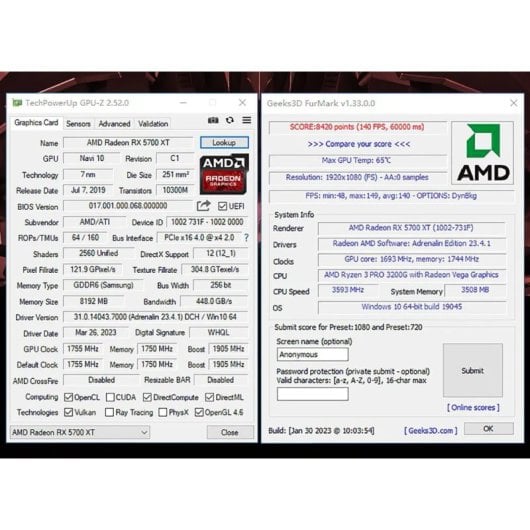 Withtech AMD Radeon RX 5700 XT 8GB GDDR6