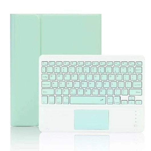 Royal Bailey PS11C Capa Teclado Bluetooth para iPad Air 4 (2020) 10.9/Pro 11 (2021/2020/2018) Verde