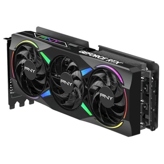 PNY GeForce RTX 5070 Ti ARGB Overclocked Triple Fan 16GB GDDR7 DLSS4
