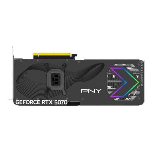 Carte Graphique PNY GeForce RTX 5070 EPIC-X RGB OC 12GB GDDR7 Reflex 2 RTX AI DLSS4