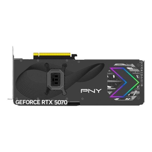 PNY GeForce RTX 5070 ARGB Overclocked Triple Fan 12GB GDDR7 Reflex 2 RTX AI DLSS4