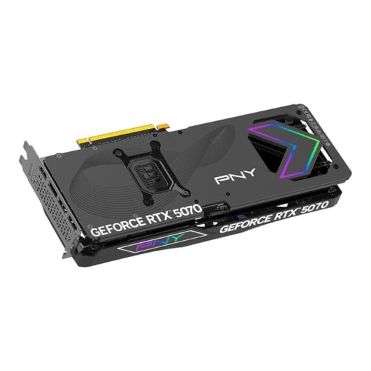 Carte Graphique PNY GeForce RTX 5070 EPIC-X RGB OC 12GB GDDR7 Reflex 2 RTX AI DLSS4