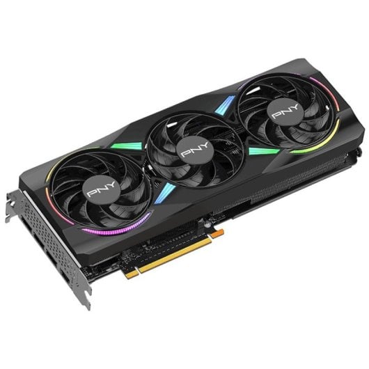 PNY GeForce RTX 5070 ARGB Overclockée Triple Ventilateur 12 Go GDDR7 Reflex 2 RTX AI DLSS4