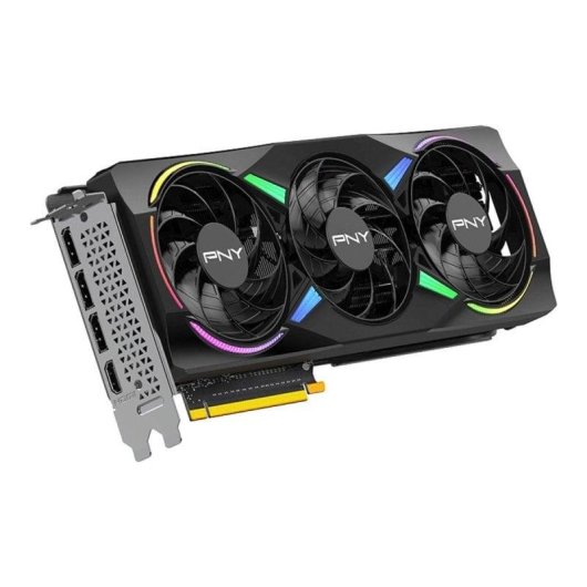 PNY GeForce RTX 5070 ARGB Overclocked Triple Fan 12GB GDDR7 Reflex 2 RTX AI DLSS4