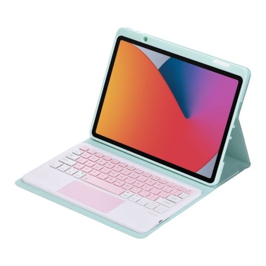 Royal Bailey B3011C Capa com Teclado Bluetooth para iPad Air 4 (2020) 10.9/Pro 11(2021/2020/2018) Verde