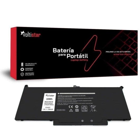 Batería para Portátil Dell Latitude 7280 7380 7480 F3YGT 7.6V