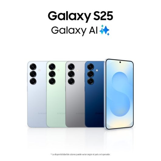 Samsung Galaxy S25 Smartphone con IA 128GB Batería 4.000mAh Azul Marino Versión Importada EU