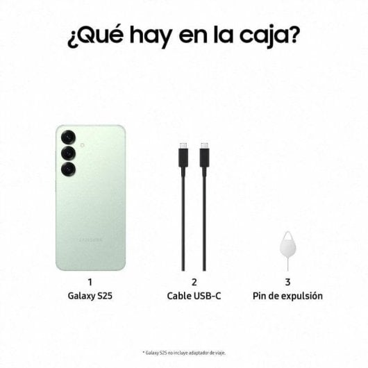 Samsung Galaxy S25 5G 12Go 6,2" 128Go Menthe Double SIM